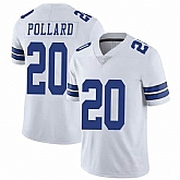 Nike Cowboys Men & Women & Youth 20 Tony Pollard White Vapor Untouchable Limited Jersey Dzhi,baseball caps,new era cap wholesale,wholesale hats